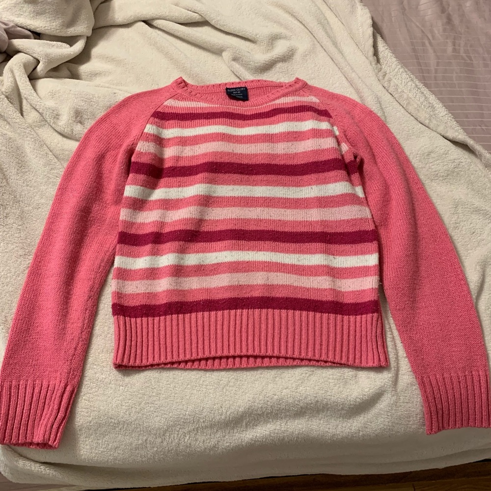 Faded glory pink sweater